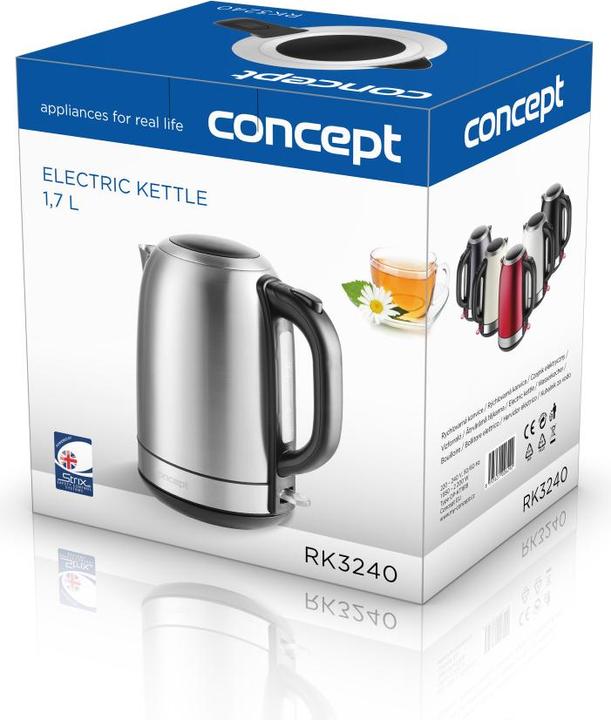 Produktbild Concept RK3240 electric kettle Stainless steel (1.70 l)