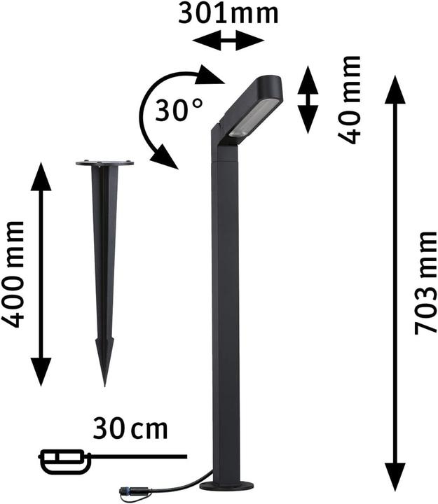 Produktbild Paulmann Ito (450 lm, IP65)
