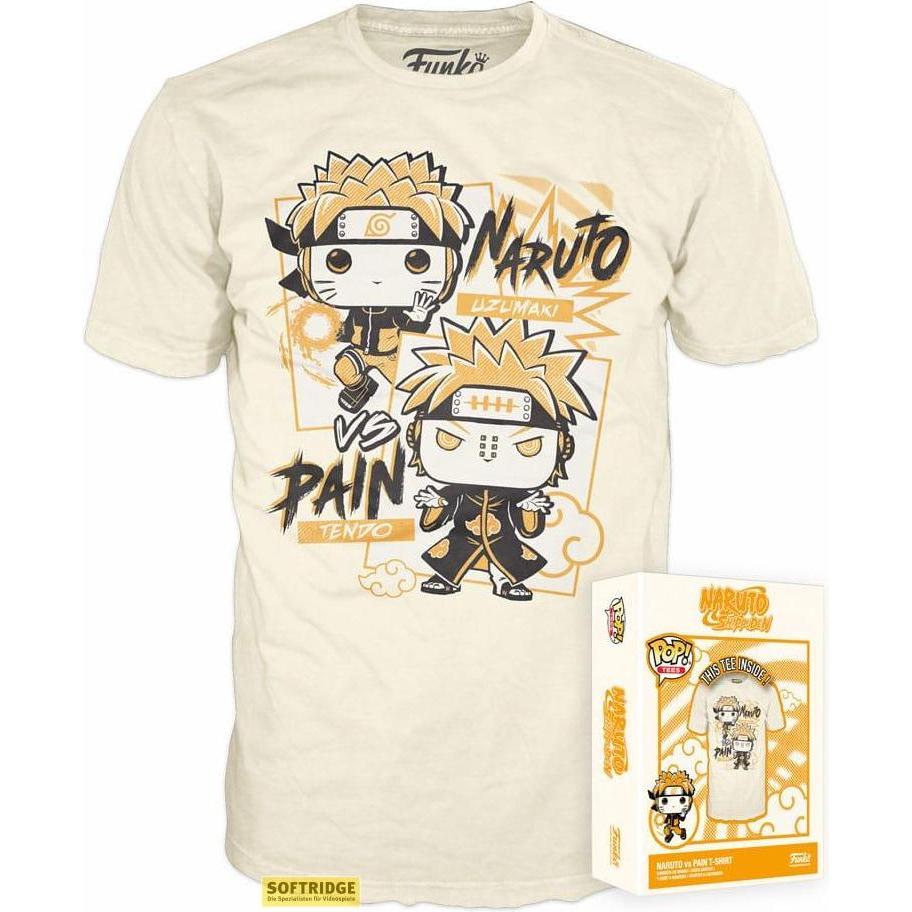 Funko, Shirt, Naruto Boxed Tee T-Shirt Naruto v Pain Grösse XL, (XL)