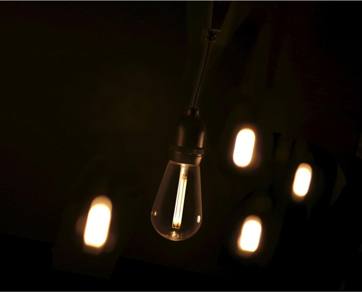 Image du produit Nordic Smartlight Lite bulb moments - smart Light Chain - Vintage Edison (13 m)