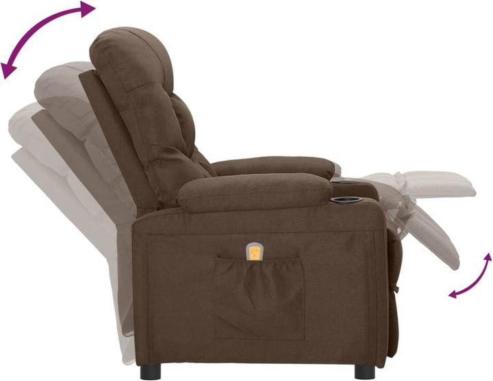 Image du produit vidaXL Elektrischer Massagesessel