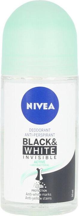 Produktbild NIVEA MEN BLACK & WHITE ACTIVE deo roll-on 50 ml (Roll-on, 50 ml)