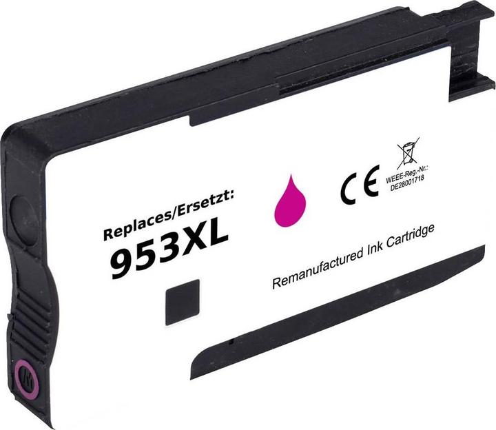 Produktbild Renkforce Tinte ersetzt HP 953 XL (F6U17AE) Kompatibel Magenta RF-5655882 (M)