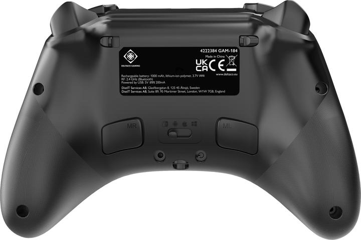Image du produit Deltaco Gaming Contrôleur de jeu sans fil (Android, iOS, PC, Switch, Switch OLED)