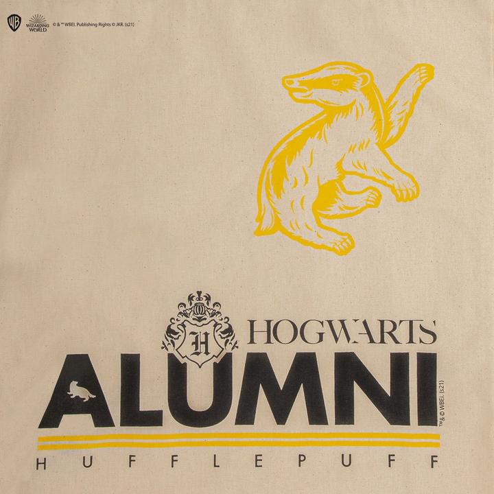 Actual product image Cinereplicas Harry Potter tote bag Alumni Hufflepuff