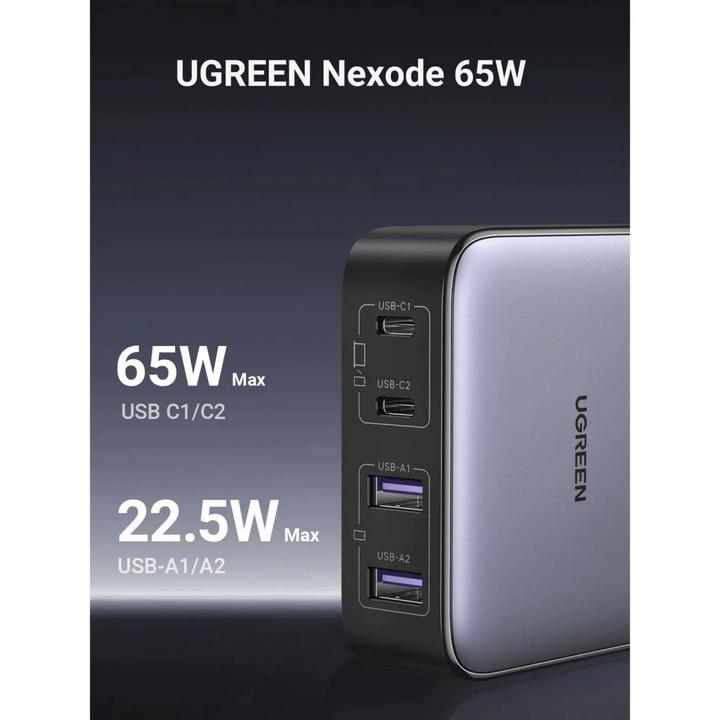 Produktbild Ugreen Nexode Desktop (65 W, 4 Ports)