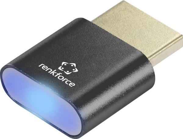Image du produit Renkforce Display Adapter, Virtual HDMI Emulator (EDID), 4K HDMI® DisplayPort Ex