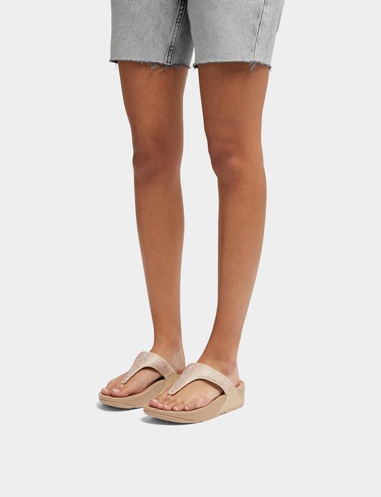Productafbeelding Fitflop Lulu Kristal Verfraait Toe Post Sandaal (40)