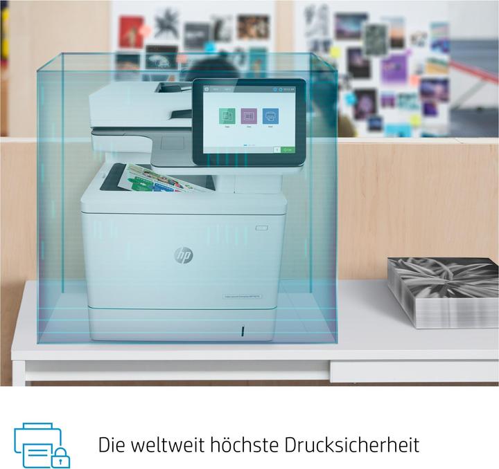 Produktbild HP M578dn LaserJet Enterprise (Laser, Farbe)