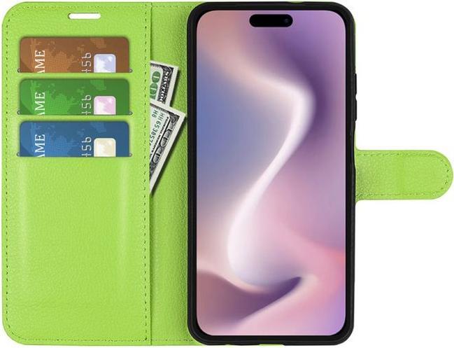 Image du produit MU Classic Série de couvertures de livres en cuir Litchi (Apple iPhone 16)