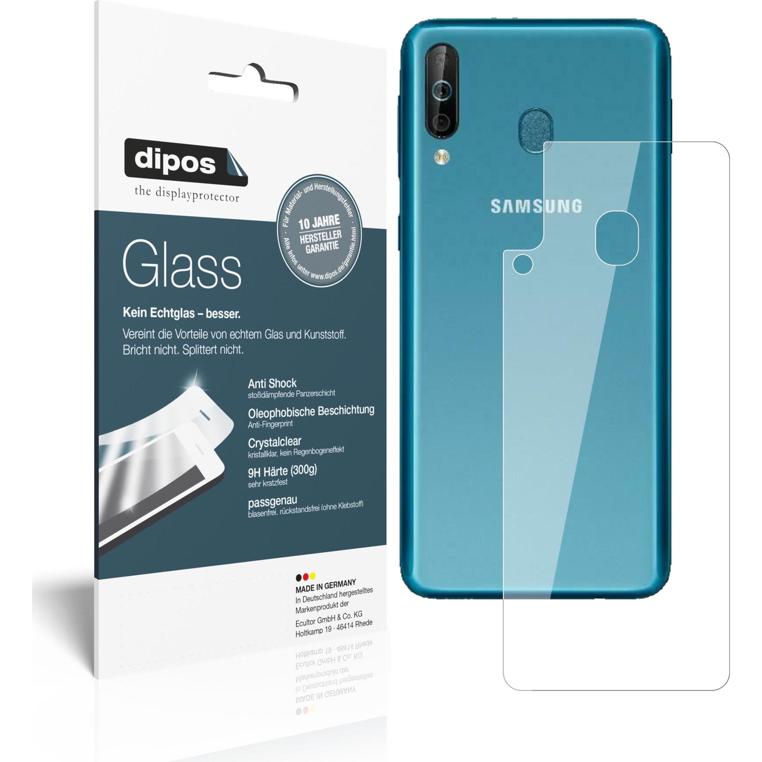 Dipos Displayschutz Anti-Shock (1 Stück, Samsung Galaxy A40s), Smartphone Schutzfolie, Transparent