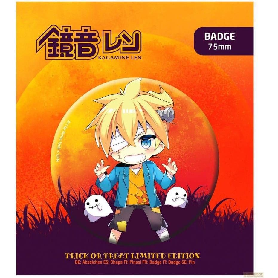 POPbuddies Hatsune Miku Ansteck-Button Halloween Limited Edition Kagamine Len