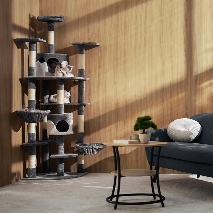 Immagine prodotto tectake Nelly (204 cm, Bianco, Nero)