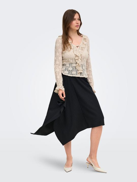 Immagine prodotto Only Onlpearlina Ls Ruffle Lace Top Wvn (L)