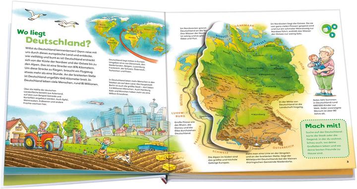 Actual product image Tessloff BOOKii® Starter Set WAS IST WAS Junior Discover Germany! (German)