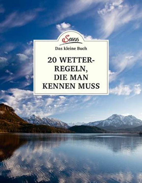 Produktbild Das kleine Buch: 20 Wetterregeln, die man kennen muss (Deutsch, Andreas Jäger, 2020)
