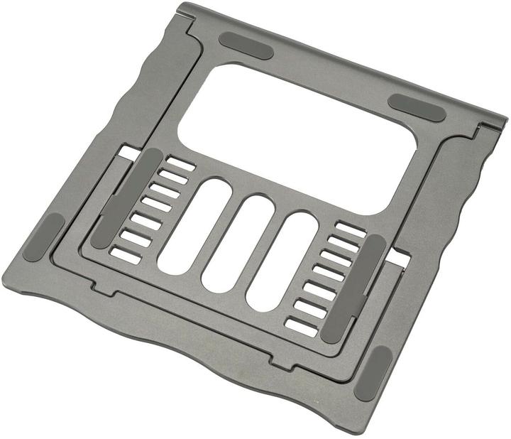 Produktbild 4smarts Torba+podstawka pod laptop/ tablet FoldStand ErgoFix 13" grey/gun 456584 (13", Universal)