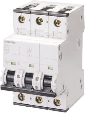 Image du produit Siemens MCB 3 pôles type D 10kA 16A 400V (16 A)