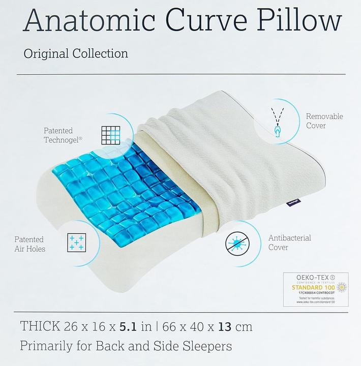 Immagine prodotto Technogel Anatomic Curve (66 x 40 cm)