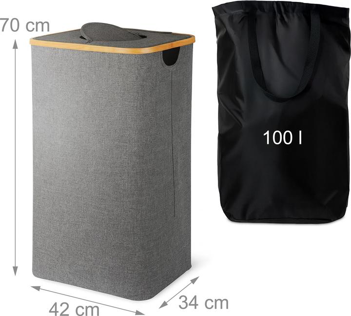 Produktbild Relaxdays Pfandflaschen-Sammelbehälter (100 l)