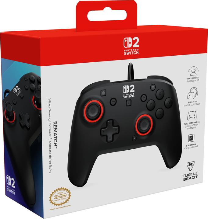 Produktbild Turtle Beach REMATCH - Wired Controller (Switch, Switch 2, Switch OLED)
