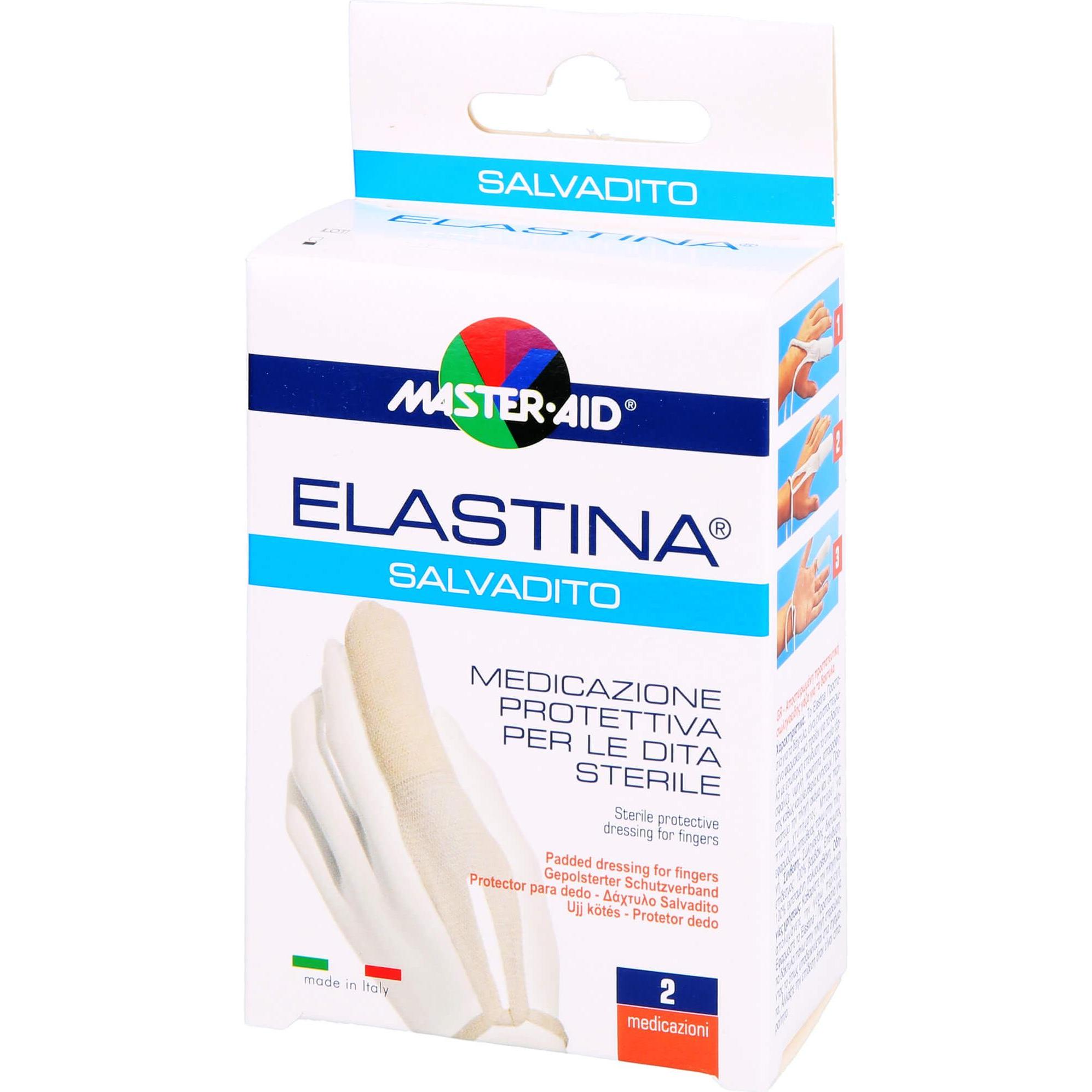 Master Aid, Verbandsmaterial, SALVADITO Fingerfertiger Verband, 2 St VER