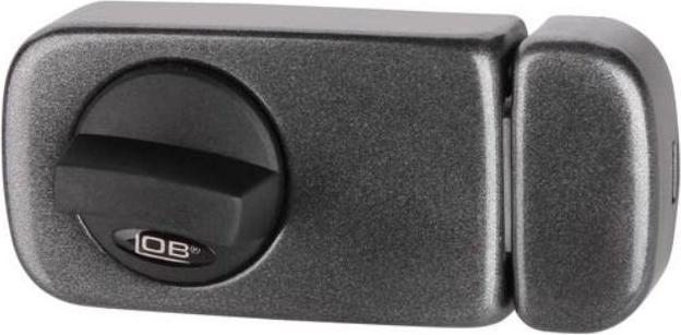 LOB RIM LOCK TB61. GRAPHITE (Einsteckschloss)