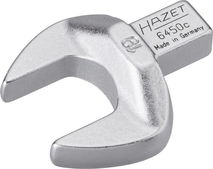 Produktbild HAZET Einsteck-Maulschlüssel 6450C-19 ∙ Einsteck-Vierkant 9 x 12 mm ∙ Aussen Sechskant Profil ∙ 19 m… (19 mm)
