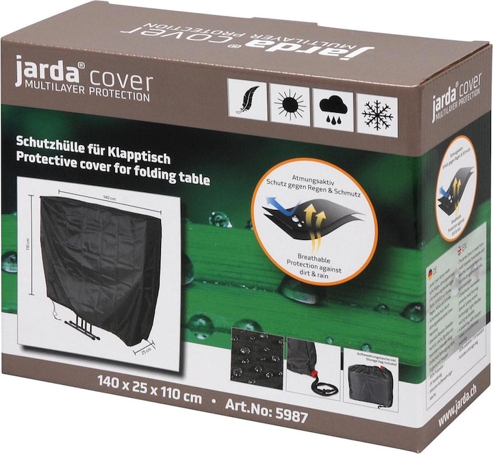 Actual product image Jarda Protective cover for folding table