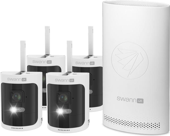 Actual product image Swann AllSecure800 WiFi 4K Security System 4 Cameras