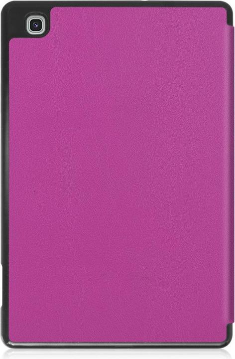 Image du produit Cover-Discount Galaxy Tab S6 Lite - Étui en cuir intelligent à trois volets pourpre (Galaxy Tab S6 Lite 10.4 (2020))