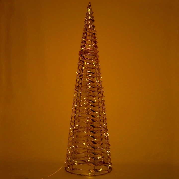 Produktbild H & S Collection Weihnachts-Lichtpyramide mit Micro LEDs und Timer, H 80 cm