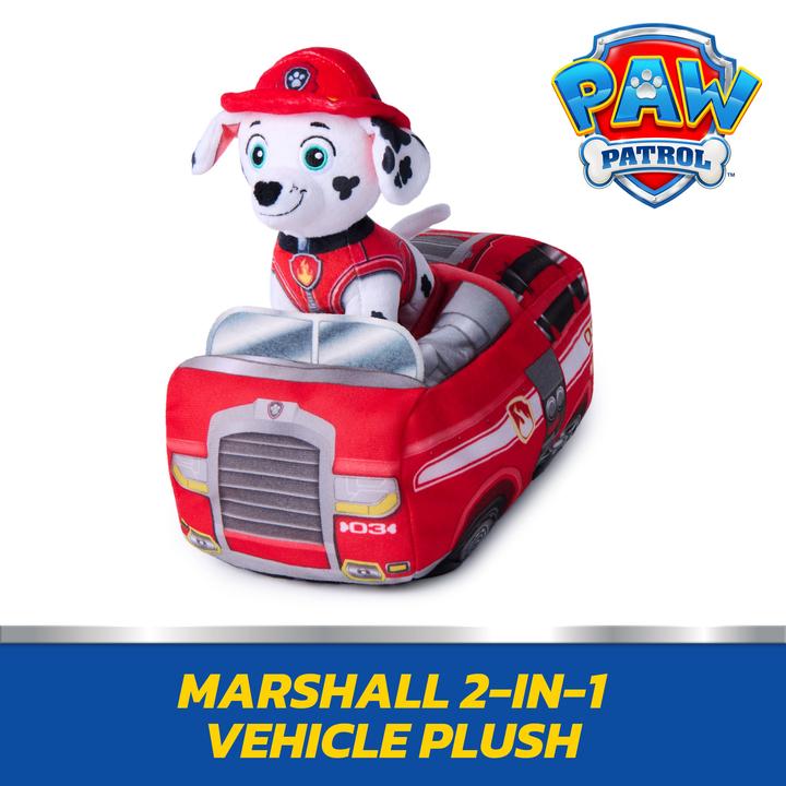 Actual product image Paw Patrol PAW PLH 2in1 Rescue Plush Marshall GML