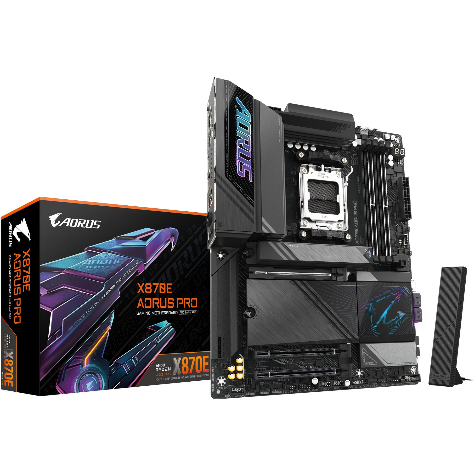 Gigabyte X870E AORUS PRO (AM5, AMD X870E, ATX), Mainboard