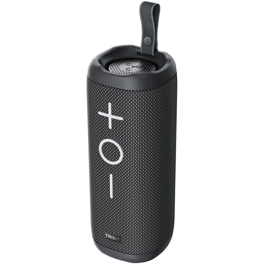 Tribit Altoparlante wireless StormBox 2 BTS32 (nero) (24 h, Batteria ricaricabile), Altoparlante Bluetooth, Nero