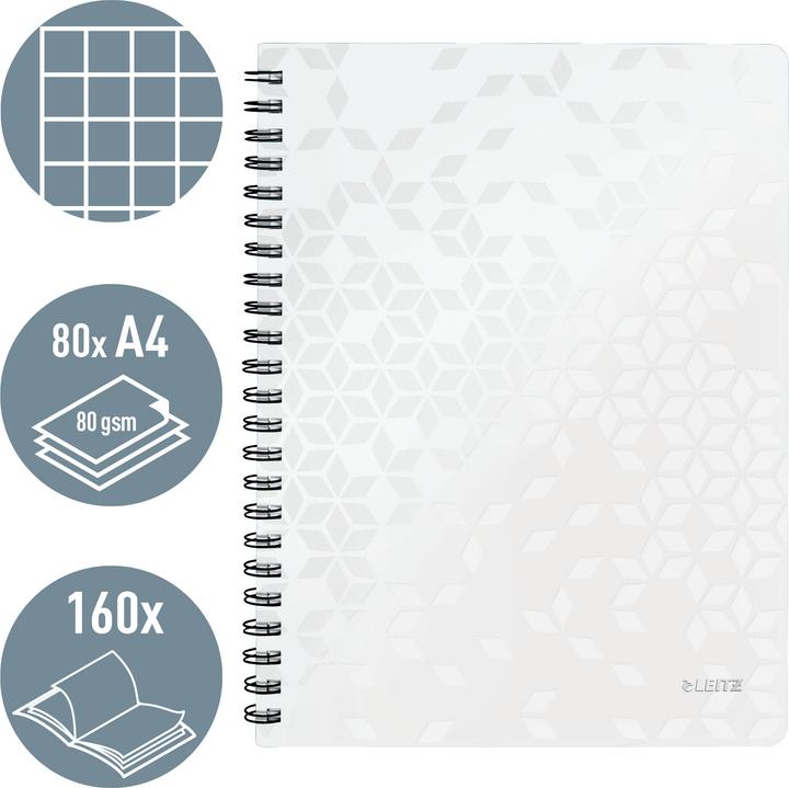 Immagine prodotto Leitz Wow (A4, Quadretti, Copertina rigida)