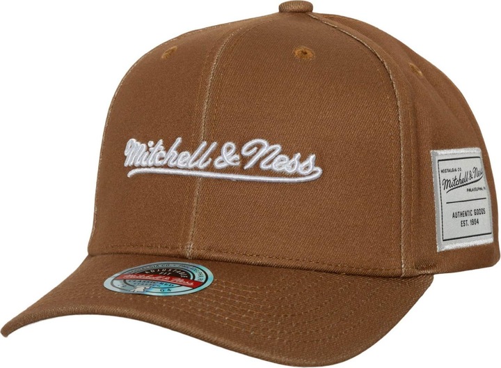 Produktbild Mitchell & Ness Snapback Stretch Cap - Brand Logo tan (One Size)