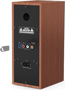 Produktbild Genius SP-HF800BT Bluetooth-Lautsprecher Holz (20 W)