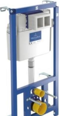 Actual product image Villeroy & Boch VB ViConnect Indoor Cistern - 4,5/6ltr/1170x160x575mm blå