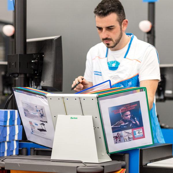 Image du produit Tarifold Pupitre de table pour tableaux transparents