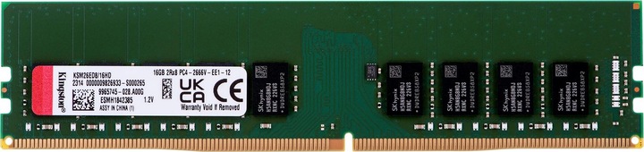 Produktbild Kingston KSM26ED8/16HD (1 x 16GB, 2666 MHz, DDR4-RAM, DIMM)