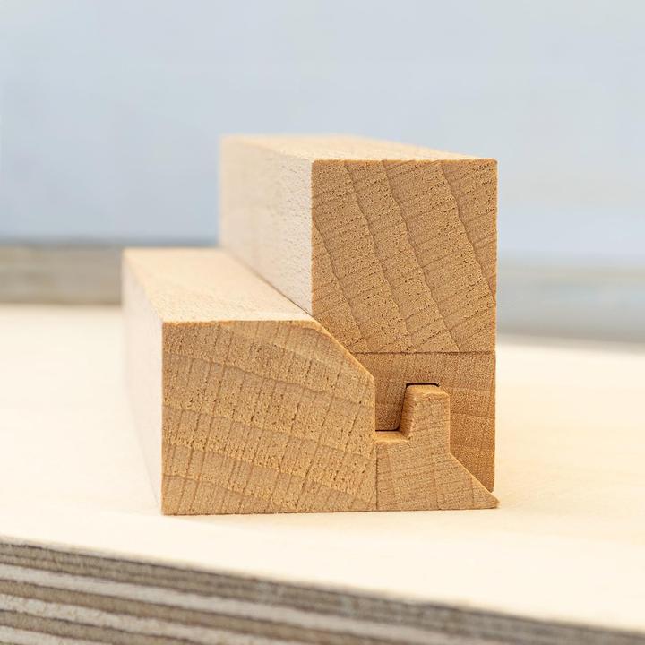 Produktbild ENT European Norm Tools ENT Gehrungsverleimfräser 90° Gehrungs Verleimfräser ø 44,45mm Schaft 12mm, HW
