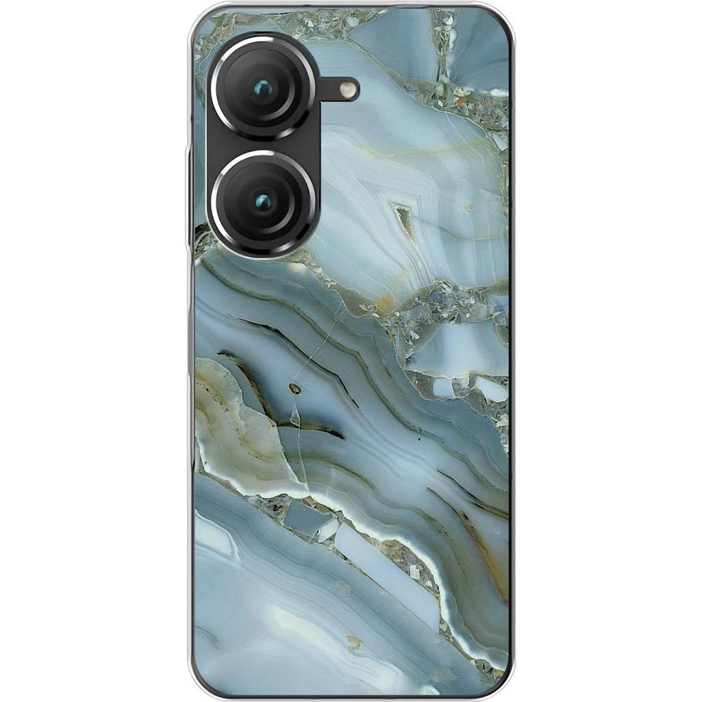 König Design Hülle Handy Schutz für Asus Zenfone 9 Case Cover Tasche Bumper Etuis TPU Neu (Asus Zenfone 9), Smartphone H...