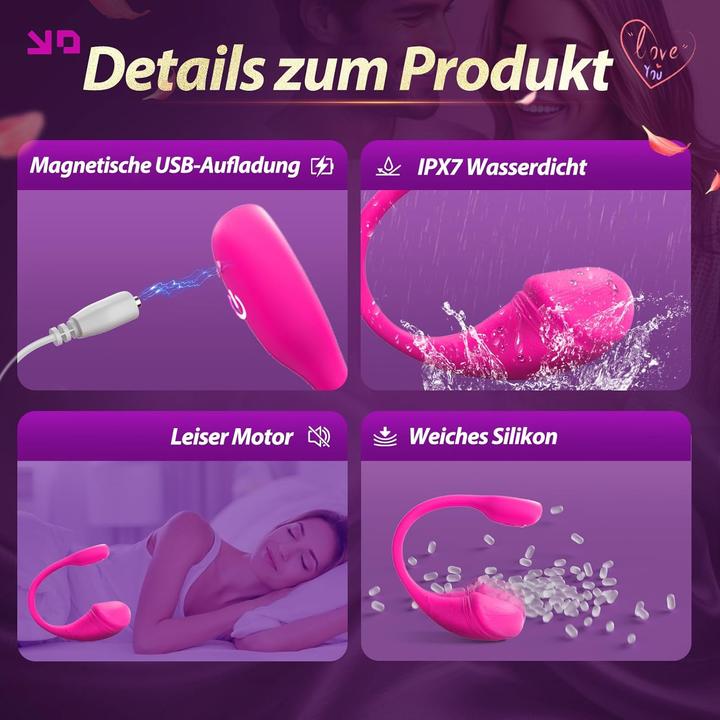 Produktbild Pangpangmi App gesteuerter Vibrator