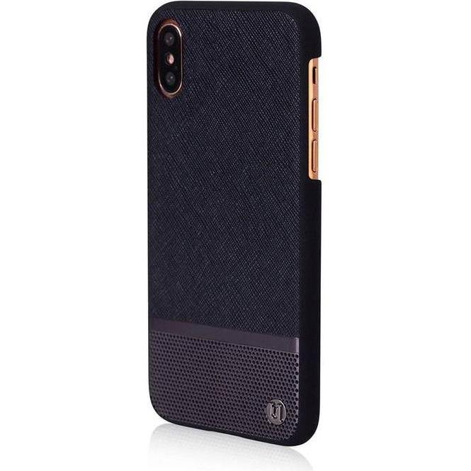 Uunique Hard (Apple iPhone X), Smartphone Hülle, Schwarz