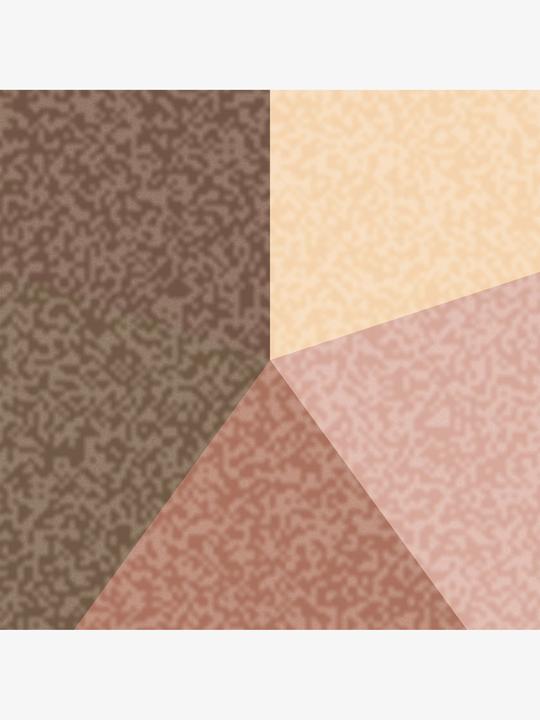Actual product image Byredo Eyeshadow palette 5 shades (Corporate Colours)