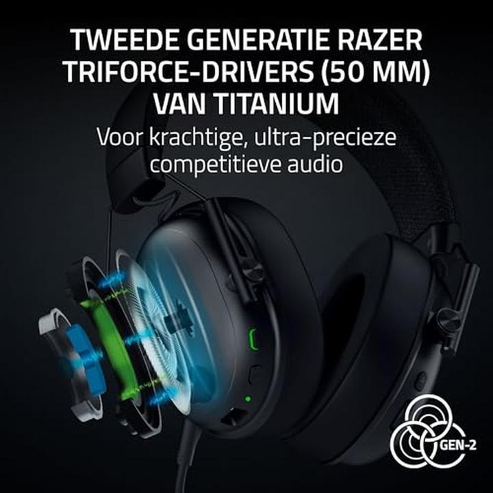 Actual product image Razer BlackShark V3 - Black (Wireless, Cable)