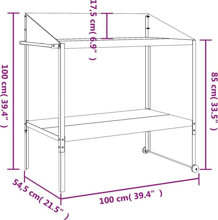 Produktbild vidaXL Klemens