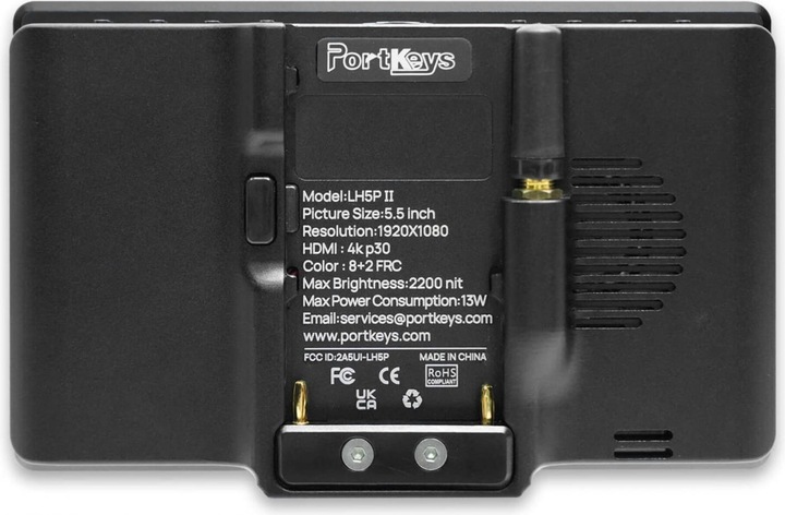 Produktbild Portkeys LH5P II 5.5 Zoll 4K HDMI Touchscreen Monitor (5.50", 4K)