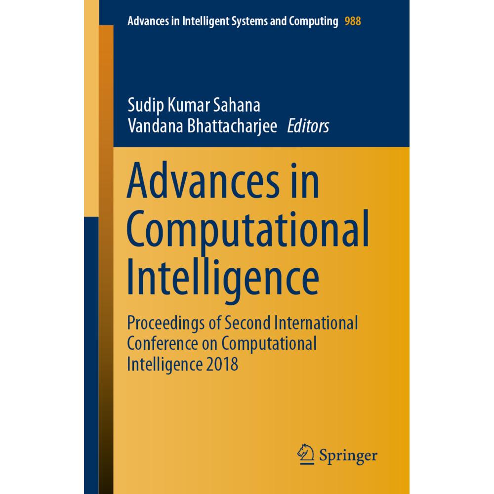 Advances in Computational Intelligence, Fachbücher von Vandana Bhattacharjee, Sudip Kumar Sahana
